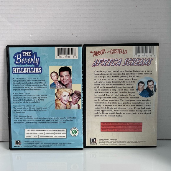 Hollywood Classic DVDs digitally remastered B&W - Picture 2 of 6